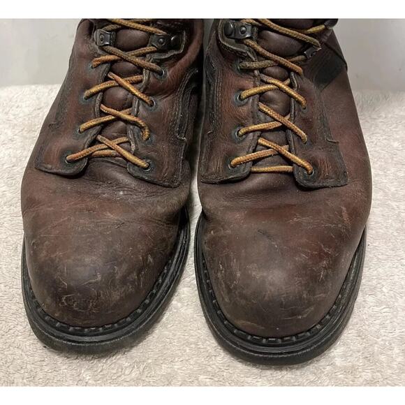 Red Wing 2238 Tall Steel Toe Brown Work Boots Mens 10 H Leather main image 3